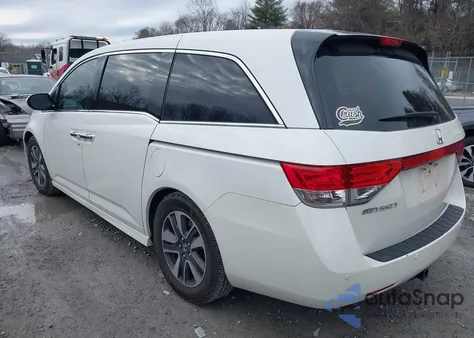 2015 Honda Odyssey Touring/Touring Elite from USA, damaged, VIN 5FNRL5H92FB007976